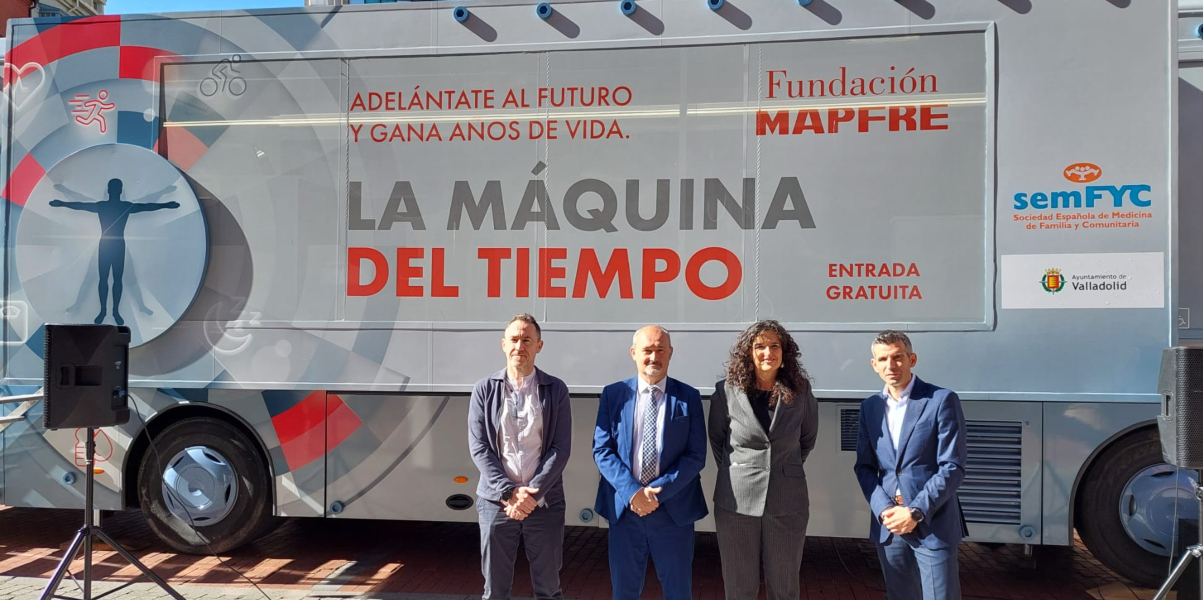 “La Máquina del Tiempo” de la semFYC y la Fundación Mapfre llega a Valladolid