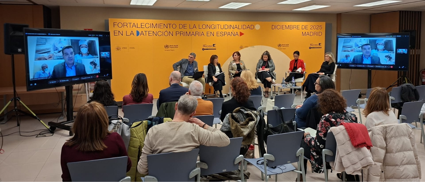 La semFYC participa en la presentación del informe de la OMS y el Observatorio Europeo de Políticas Sanitarias sobre perspectivas para el nuevo del modelo de Atención Primaria