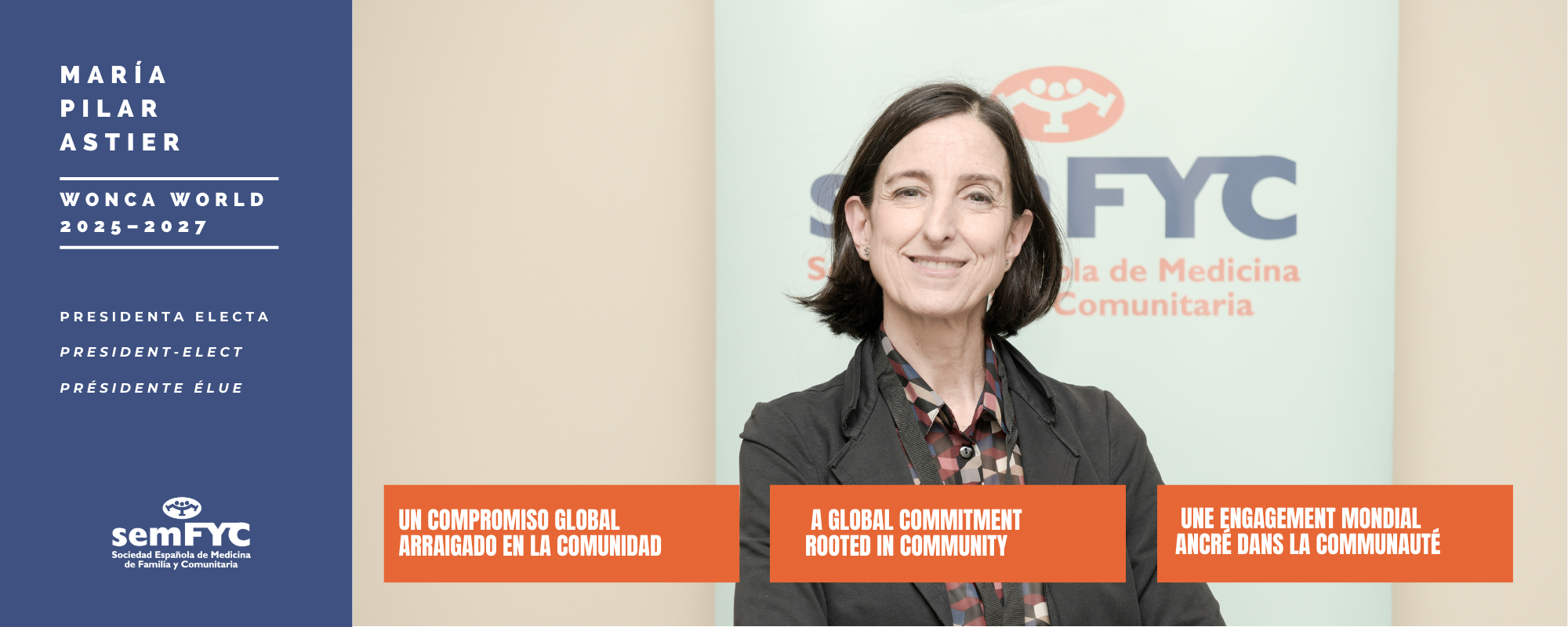 La semFYC felicita a María Pilar Astier-Peña por su elección como presidenta de WONCA World
