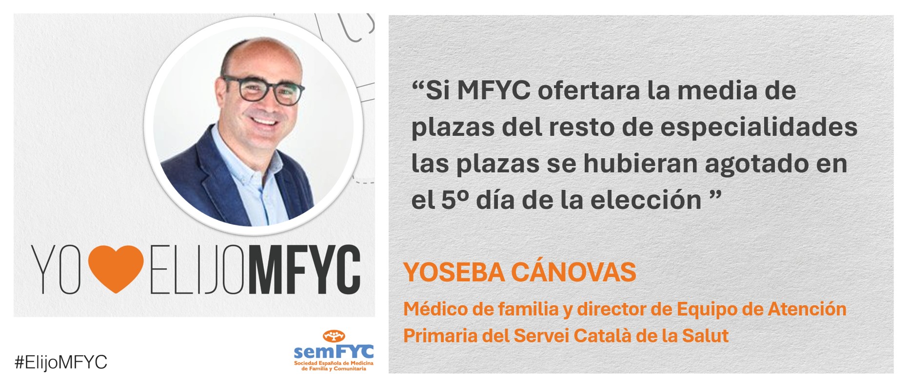 Yoseba Cánovas analiza la elección MIR 2024