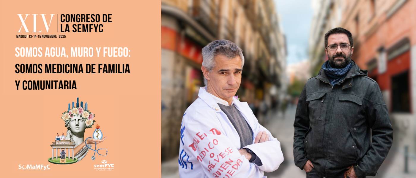 Antonio Cabrera y Daniel García: “En Medicina Familiar y Comunitaria tenemos  el reto de poder pasar de las evidencias a la intervención efectiva sobre las desigualdades”