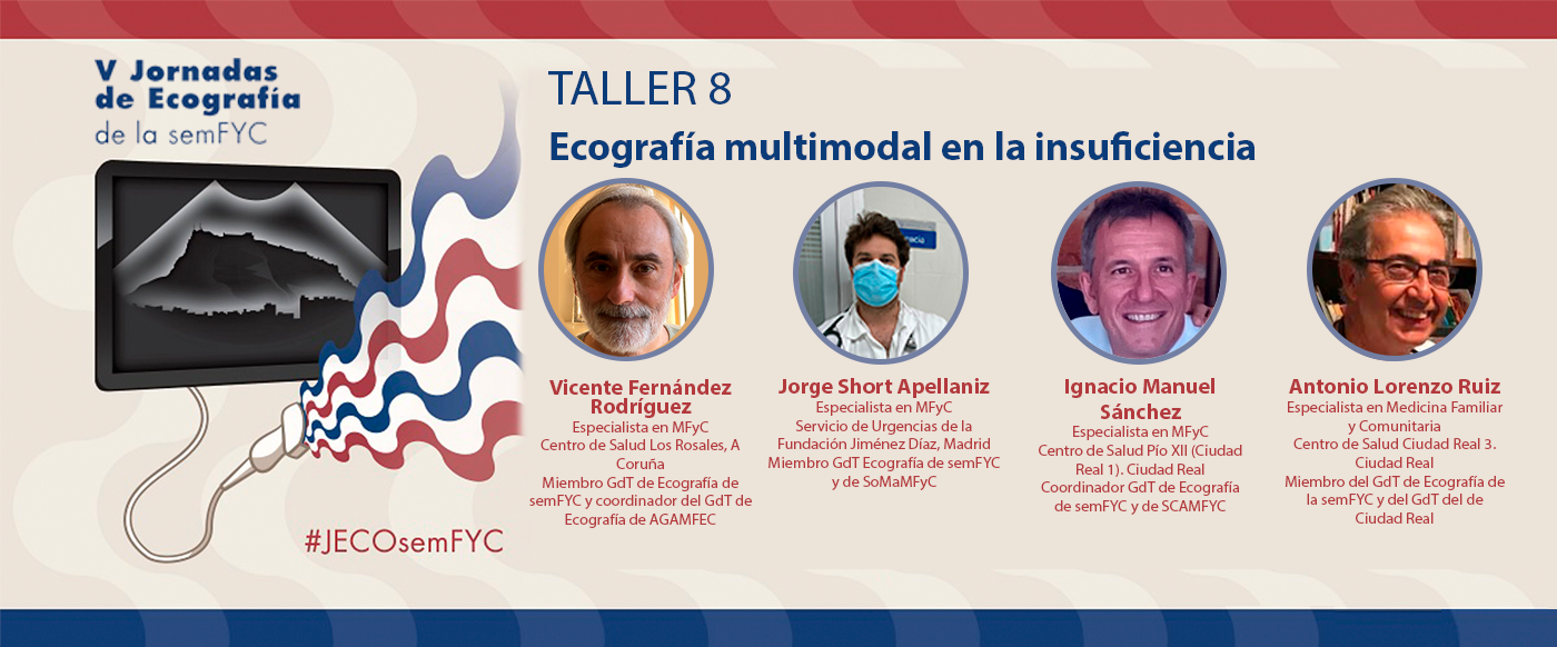 Multimodalidad en imagen cardiológica para el diagnóstico de insuficiencia cardíaca en las Jornadas de Ecografía de la semFYC