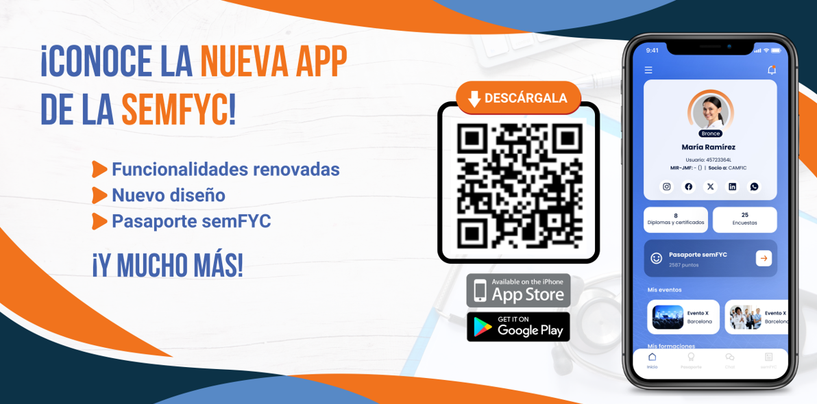 Una nueva app acerca la semFYC a especialistas en Medicina Familiar y Comunitaria