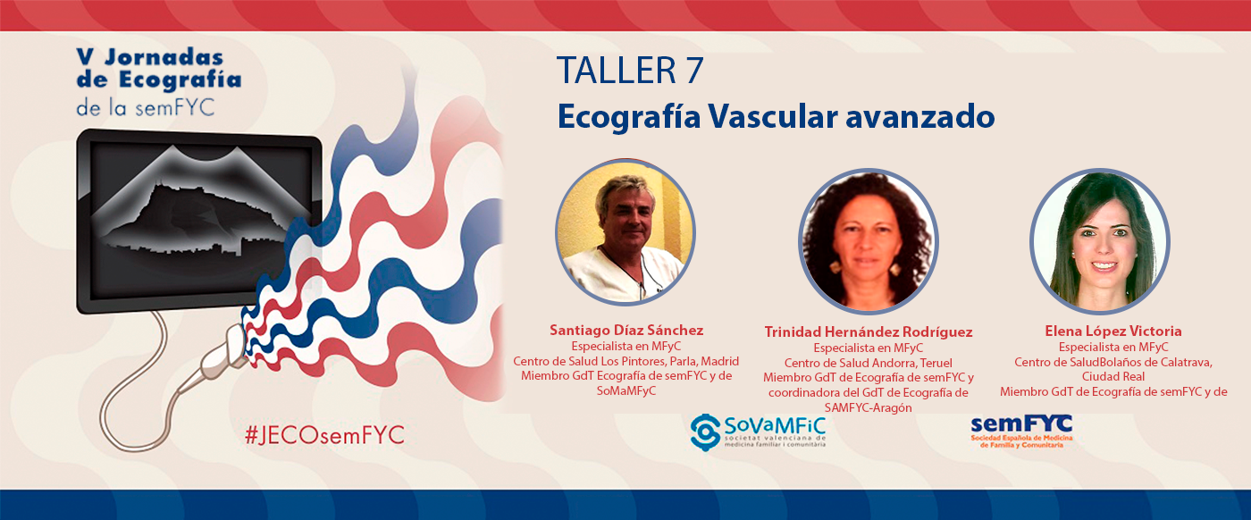 Profesionales sanitarios se capacitan en el estudio de arteriosclerosis en las Jornadas de Ecografía de la semFYC