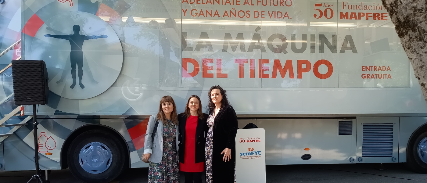 Jaén recibe “La Máquina del Tiempo” de semFYC y Mapfre
