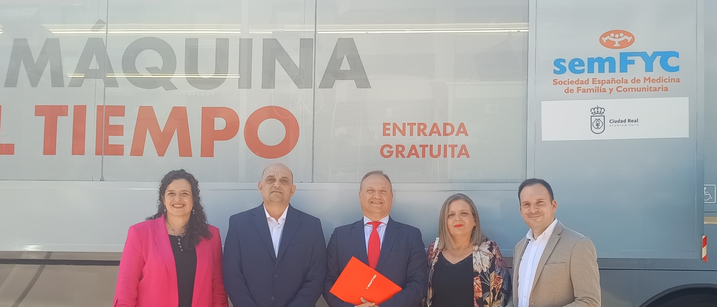 Ciudad Real acoge “La Máquina del Tiempo” de la semFYC y la Fundación MAPFRE