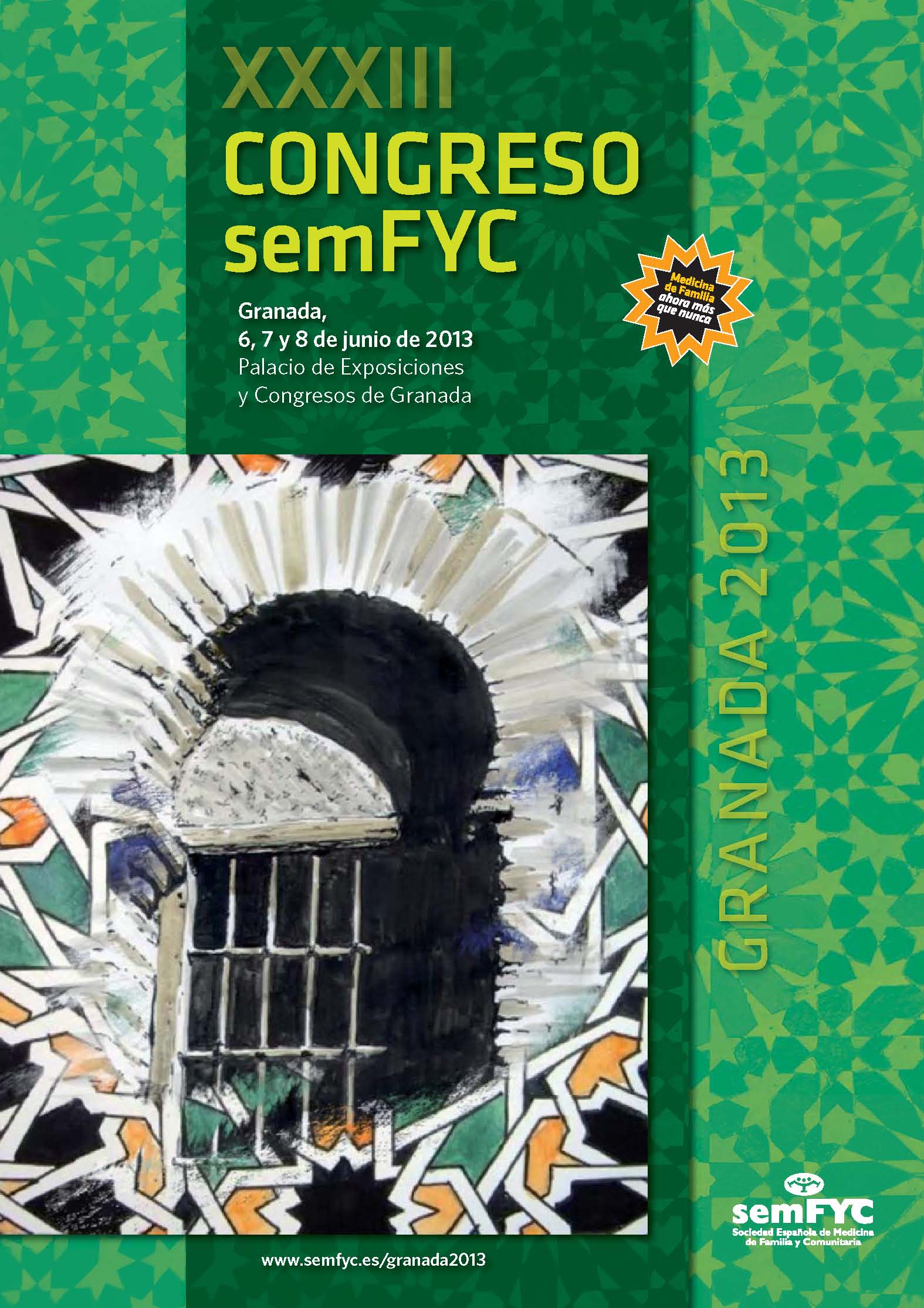 Esta semana se celebra el XXXIII Congreso de la semFYC en Granada