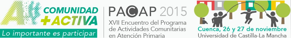 Comunidad+Activa ¡Lo importante es participar!: ¡Inscríbete al XVII Encuentro del PACAP!