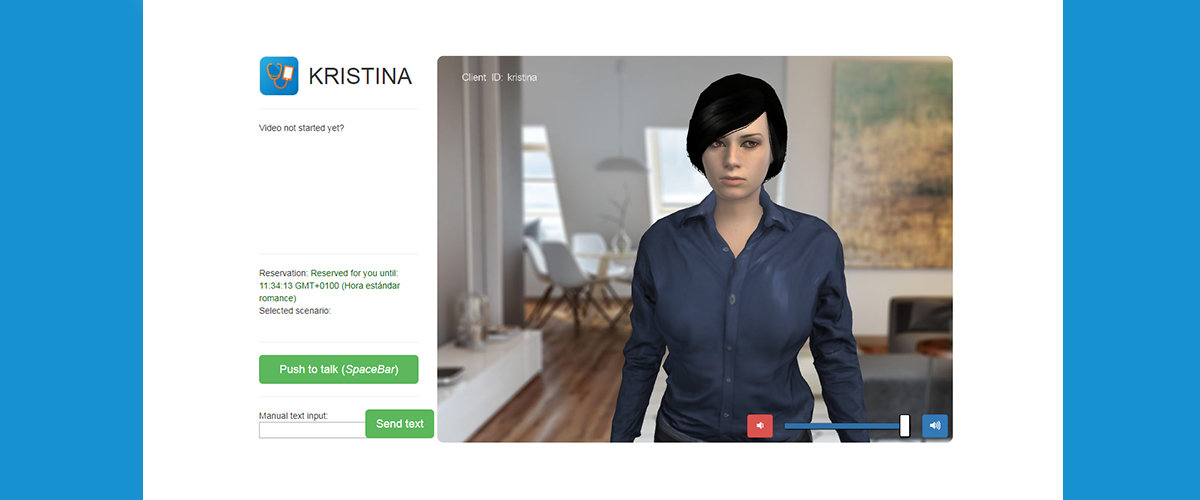 La semFYC presenta el agente virtual KRISTINA: El avatar sanitario del futuro