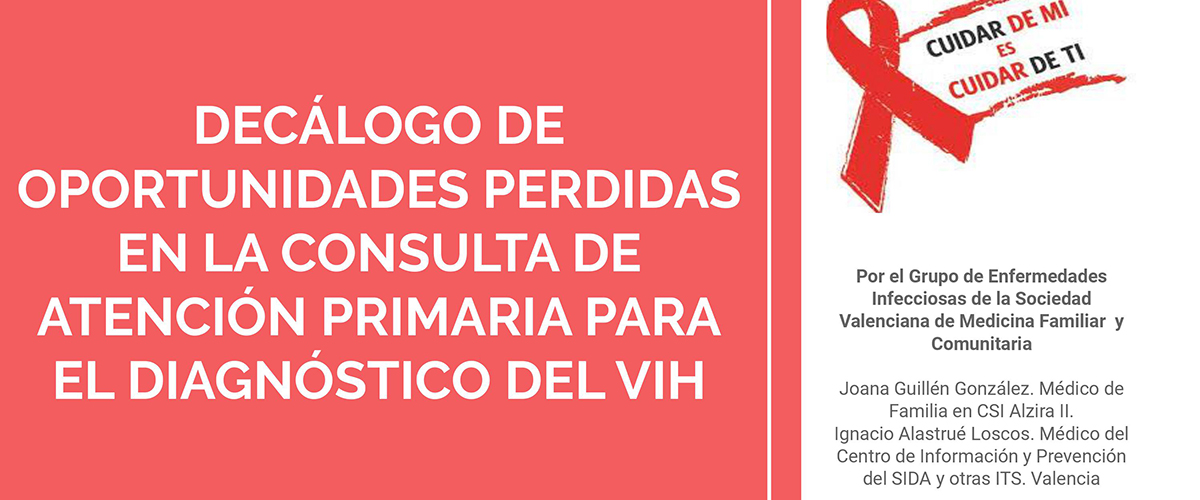 La semFYC alerta de que cerca del 50% de nuevos diagnósticos de VIH son tardíos por lo que es necesario promover el diagnóstico precoz en AP