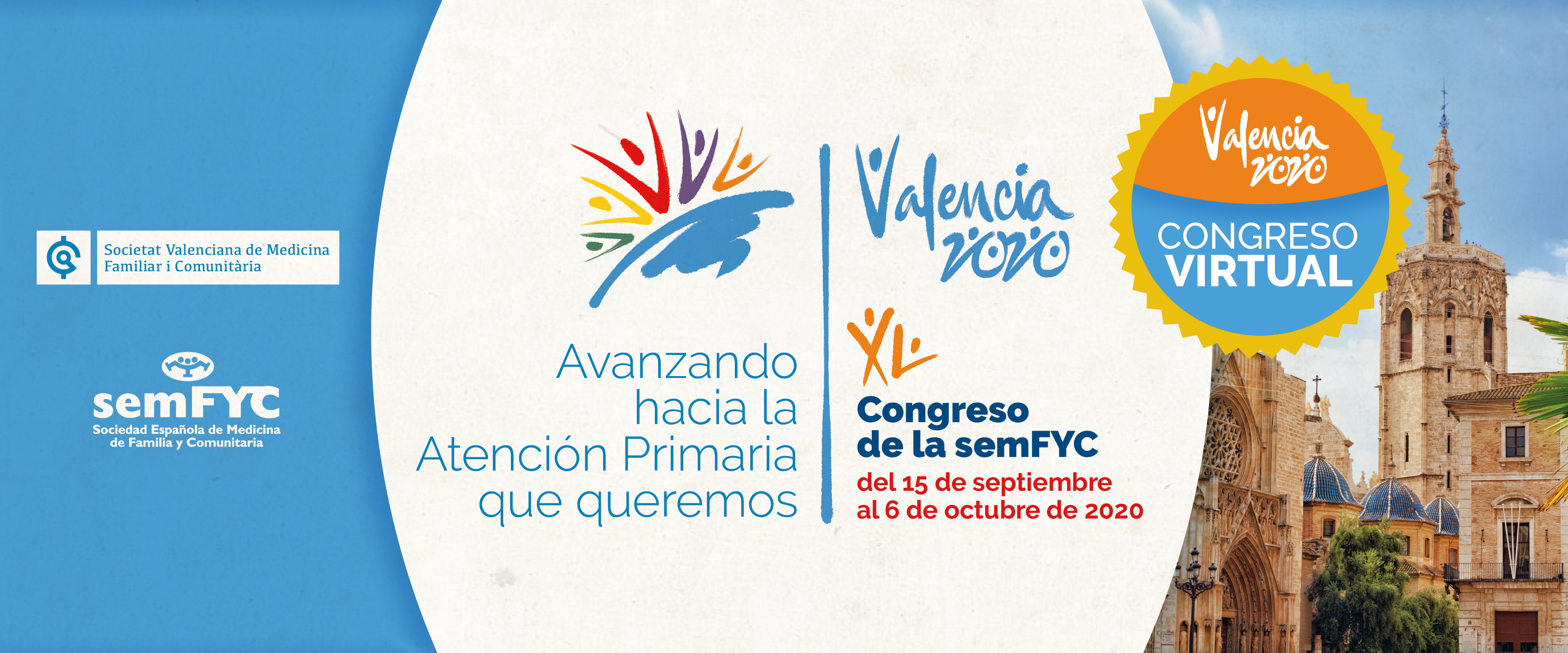15 de septiembre: inauguramos la 40 edición del Congreso de la semFYC, primer Congreso Virtual