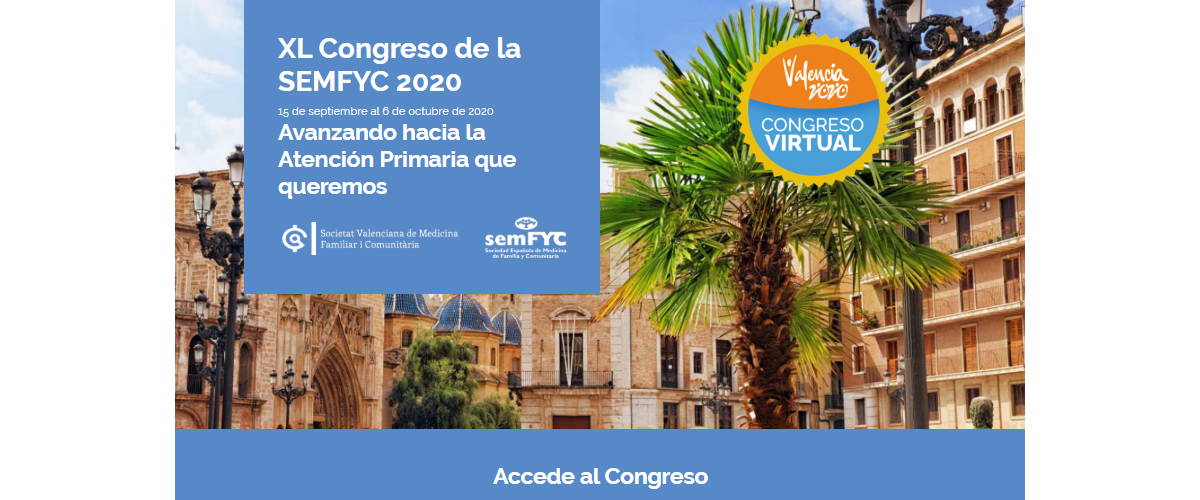 Te presentamos la Sede Virtual del Congreso de la semFYC