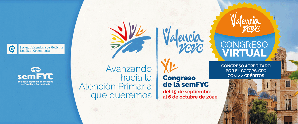 El XL Congreso de la semFYC 2020 se convierte en el primer congreso virtual nacional acreditado