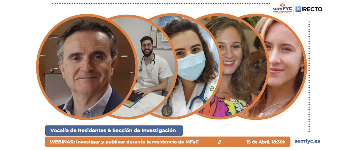 Un webinar de semFYCDIRECTO pondrá la Investigación en la agenda de los/las Residentes, el próximo 15 de abril