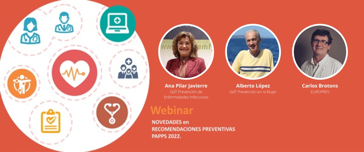 Actualizaciones PAPPS en vacunación, atención a la mujer y el trabajo de Wonca Europa
