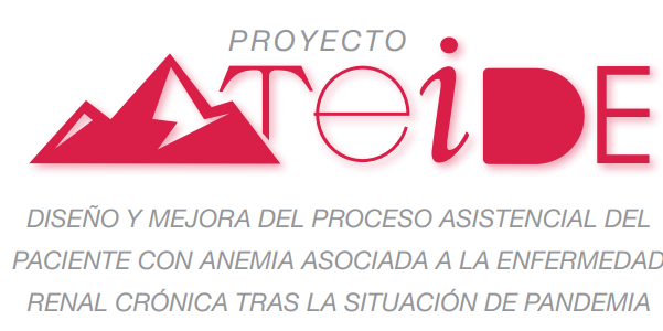 Proyecto TEIDE «Diseño y mejora del proceso asistencial del paciente con anemia asociada a la enfermedad renal crónica tras la situación de pandemia» 