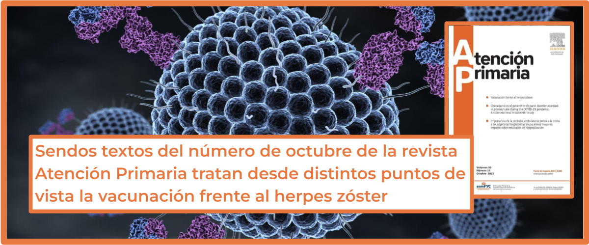 Sendos textos del número de octubre de la revista Atención Primaria tratan desde distintos puntos de vista la vacunación frente al herpes zóster